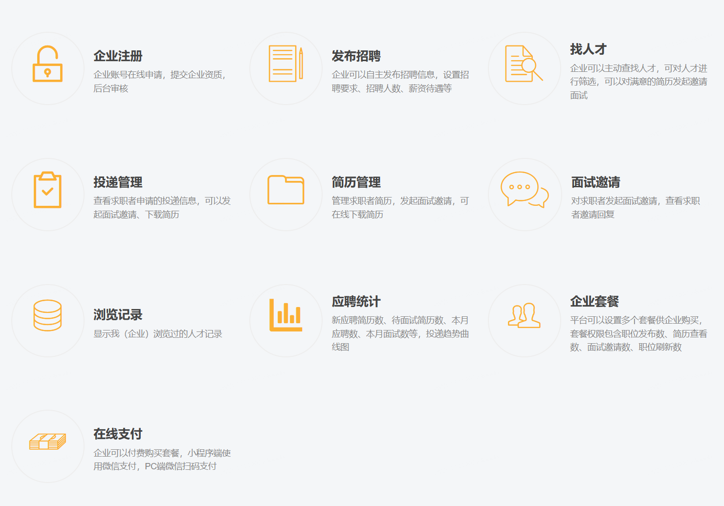 SAAS人力资源招聘系统