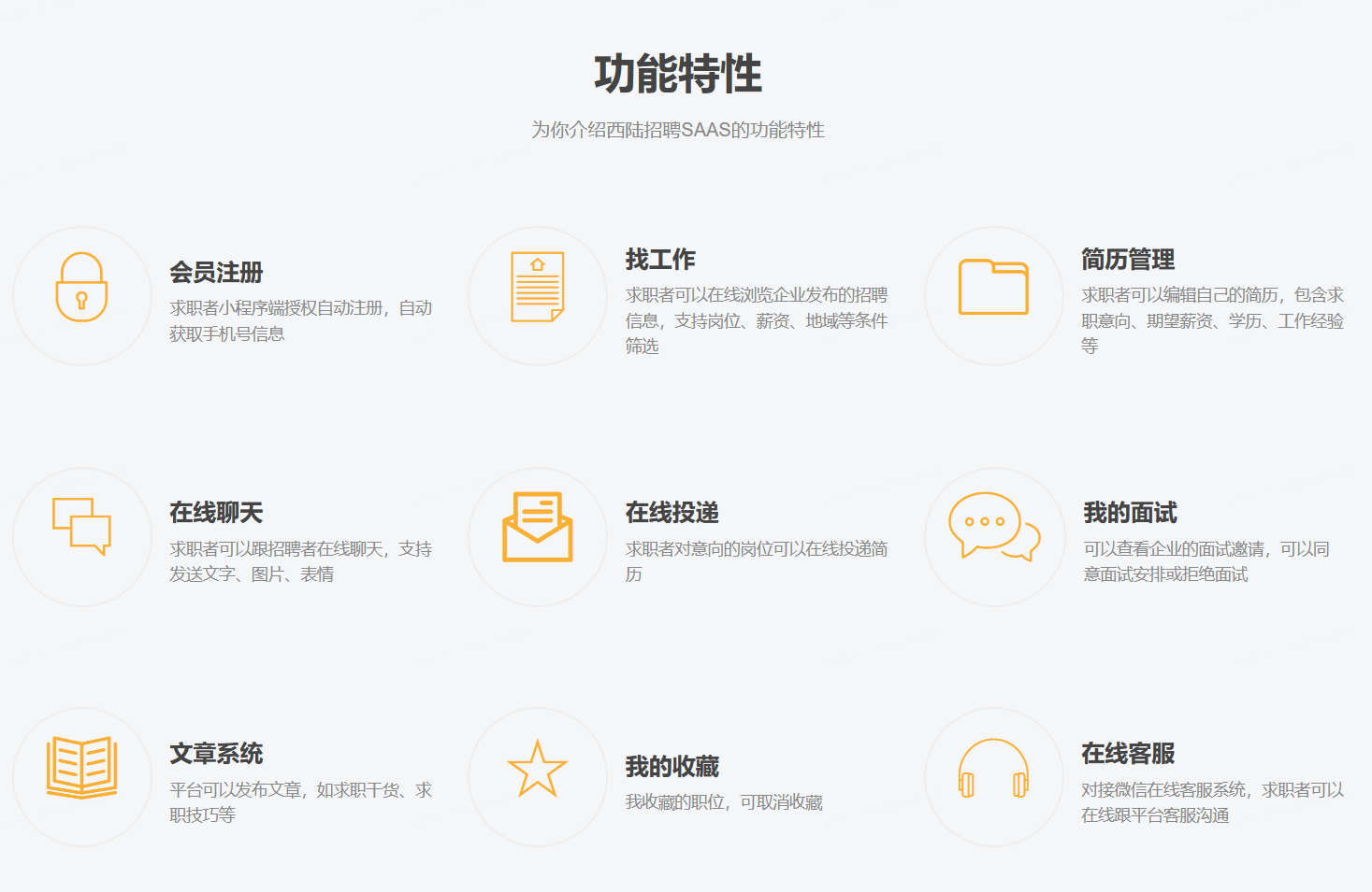 SAAS人力资源招聘系统